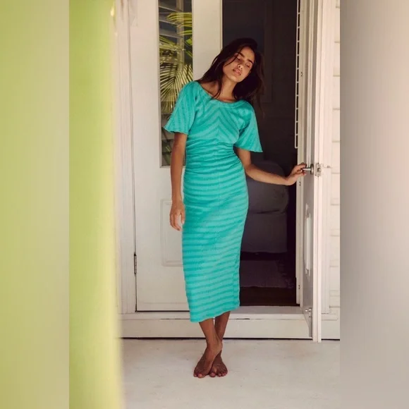 FREE PEOPLE Cozy Core Midi Dress - Picture 2 of 10